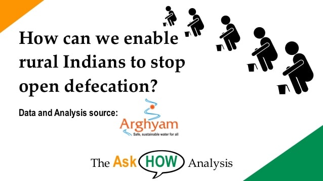 How can we reduce Open Defecation in rural India?